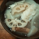鱈の白いスープ